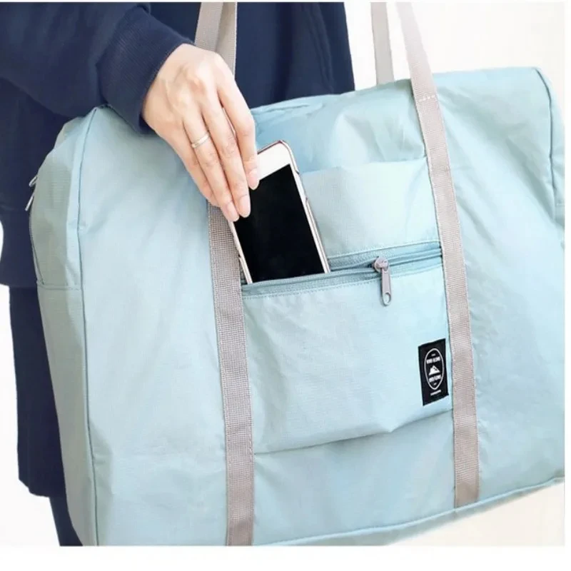 Foldable Travel Duffel Bag for Airlines Carry on Bag for Women and Girls Lightweight Large Capacity Sports Weekend Trip Overnigh - Image 4
